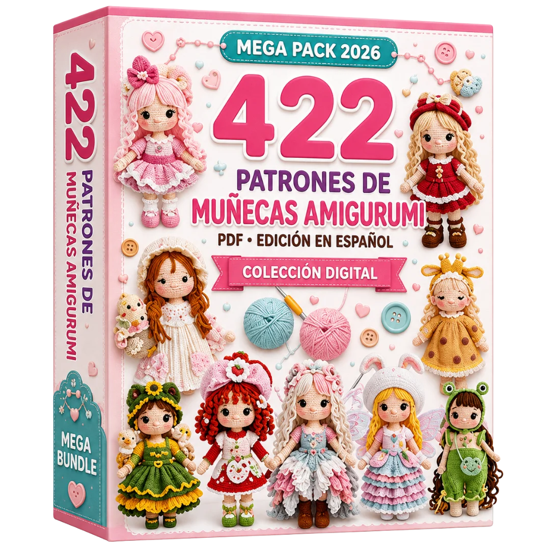 Mega Pack 2026: 422 Patrones de Muñecas Amigurumi